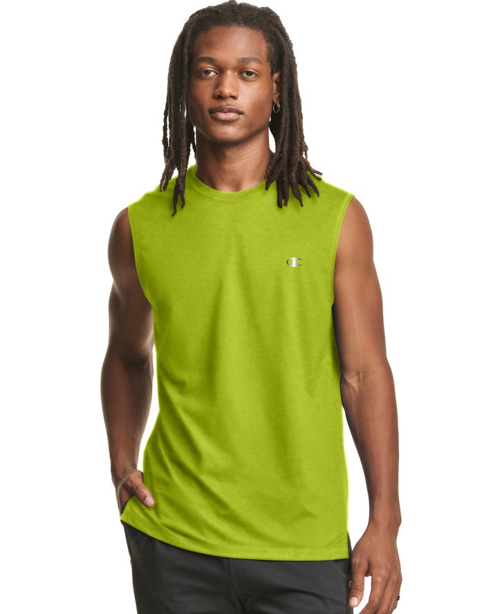 Champion Herre Tank Top Grøn - Double Dry® - Danmark MHT-382175